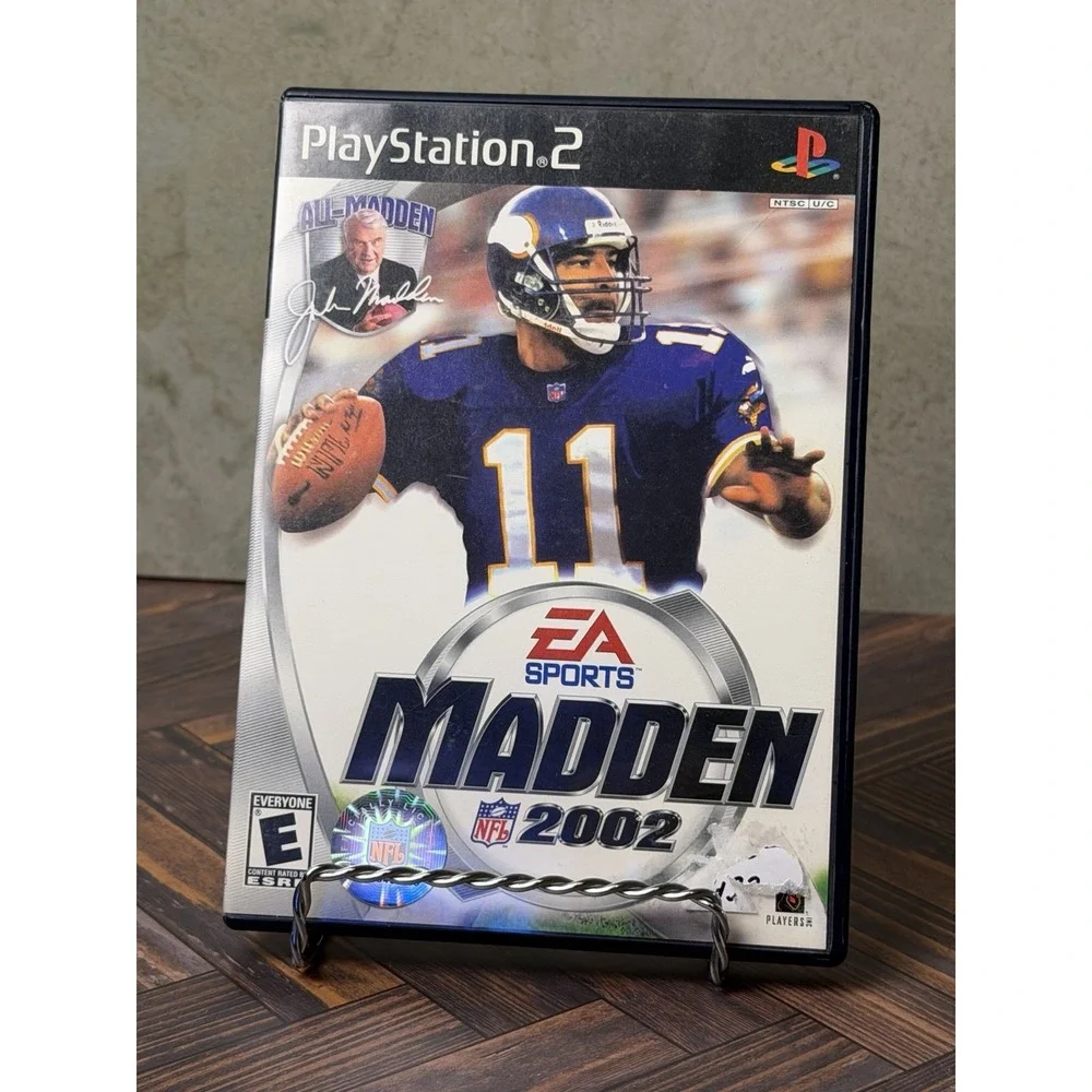 Madden 2002 NFL Sony PlayStation 2 CIB Complete PS2 Video Game